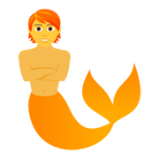 🧜 Emoji Wassermensch JoyPixels 5.5.