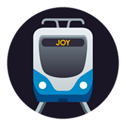 Émoji 🚇 Métro sur JoyPixels 5.5.