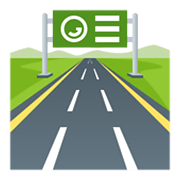 Emoji 🛣️ Autostrada su JoyPixels 5.5.