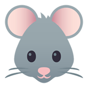 🐭 Emoji Mäusegesicht JoyPixels 5.5.