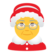 Emoji 🤶 Mamma Natale su JoyPixels 5.5.