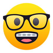 🤓 Emoji Cara De Empollón en JoyPixels 5.5.