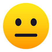 😐 Emoji Rosto Neutro na JoyPixels 5.5.
