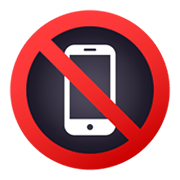 Emoji 📵 Simbolo Che Vieta L’utilizzo Dei Telefoni Cellulari su JoyPixels 5.5.