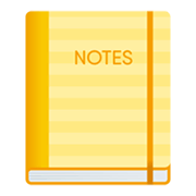 📔 Emoji Notizbuch mit dekorativem Einband JoyPixels 5.5.