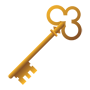 Emoji 🗝️ Chiave Antica su JoyPixels 5.5.