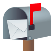 📬 Emoji offener Briefkasten mit Post JoyPixels 5.5.