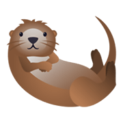 🦦 Emoji Otter JoyPixels 5.5.