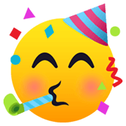 🥳 Emoji Partygesicht JoyPixels 5.5.