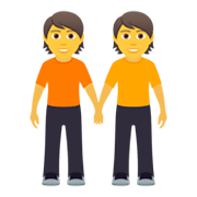 🧑‍🤝‍🧑 Emoji sich an den Händen haltende Personen JoyPixels 5.5.
