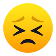 😣 Emoji entschlossenes Gesicht JoyPixels 5.5.