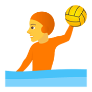 🤽 Emoji Persona Jugando Al Waterpolo en JoyPixels 5.5.
