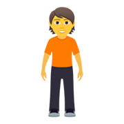 🧍 Emoji stehende Person JoyPixels 5.5.