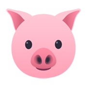 🐷 Emoji Rosto De Porco na JoyPixels 5.5.