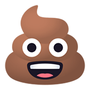 Emoji 💩 Cacca su JoyPixels 5.5.
