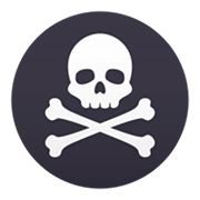 🏴‍☠️ Emoji Piratenflagge JoyPixels 5.5.