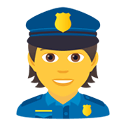 👮 Emoji Polizist(in) JoyPixels 5.5.