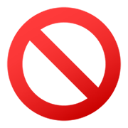 Émoji 🚫 Symbole D’interdiction sur JoyPixels 5.5.