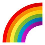 Émoji 🌈 Arc-en-ciel sur JoyPixels 5.5.