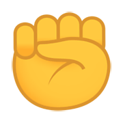 Emoji ✊ Pugno su JoyPixels 5.5.