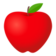 🍎 Emoji roter Apfel JoyPixels 5.5.