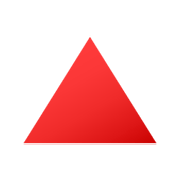 🔺 Emoji Triángulo Rojo Hacia Arriba en JoyPixels 5.5.