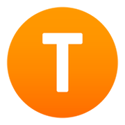 🇹 Emoji Indicador regional Símbolo Letra T JoyPixels 5.5.