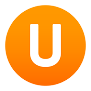 🇺 Emoji Indicador regional símbolo letra U en JoyPixels 5.5.