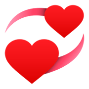 Emoji 💞 Cuori Che Girano su JoyPixels 5.5.