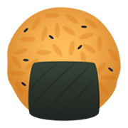 🍘 Emoji Biscoito De Arroz na JoyPixels 5.5.