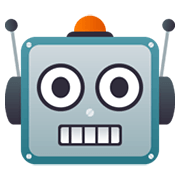 🤖 Emoji Roboter JoyPixels 5.5.