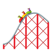 Emoji 🎢 Montagne Russe su JoyPixels 5.5.
