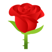 Emoji 🌹 Rosa su JoyPixels 5.5.