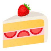 Émoji 🍰 Gâteau Sablé sur JoyPixels 5.5.