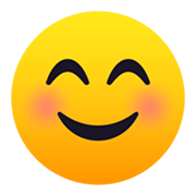 😊 Emoji lächelndes Gesicht mit lachenden Augen JoyPixels 5.5.
