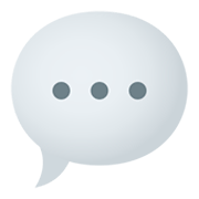 💬 Emoji Bocadillo De Diálogo en JoyPixels 5.5.