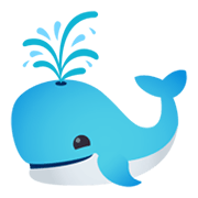 Émoji 🐳 Baleine Soufflant Par Son évent sur JoyPixels 5.5.