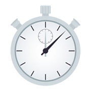 Émoji ⏱️ Chronomètre sur JoyPixels 5.5.