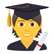 Emoji 🧑‍🎓 Studente su JoyPixels 5.5.