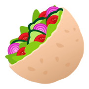 Emoji 🥙 Pita Farcita su JoyPixels 5.5.