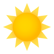 ☀️ Emoji Sonne JoyPixels 5.5.