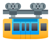 🚟 Emoji Estrada De Ferro Suspensa na JoyPixels 5.5.