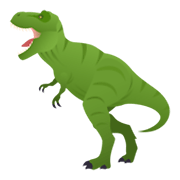🦖 Emoji Tiranossauro Rex na JoyPixels 5.5.
