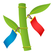 Emoji 🎋 Albero Decorato su JoyPixels 5.5.