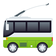 Émoji 🚎 Trolleybus sur JoyPixels 5.5.