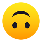 🙃 Emoji umgekehrtes Gesicht JoyPixels 5.5.