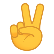 ✌️ Emoji Mano Con Señal De Victoria en JoyPixels 5.5.