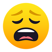 😩 Emoji Rosto Desolado na JoyPixels 5.5.