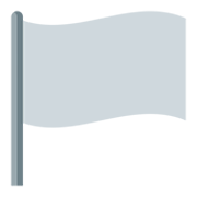 🏳️ Emoji weiße Flagge JoyPixels 5.5.