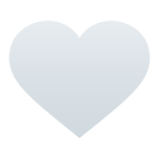 🤍 Emoji Corazón Blanco en JoyPixels 5.5.